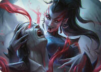 Exsanguinate Art Card, Art Series: Commander Masters