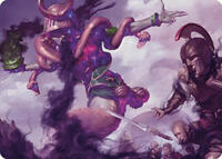 Extinguish All Hope Art Card, Art Series: Commander Masters