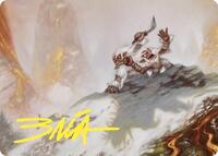 Dragon Fodder Art Card (Gold-Stamped Signature), Art Series: Commander Masters