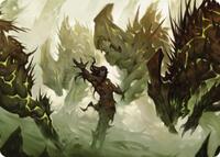 Ezuri's Predation Art Card, Art Series: Commander Masters