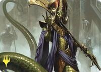 Sidisi, Brood Tyrant Art Card (Gold-Stamped), Art Series: Commander Masters