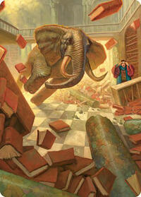 Generous Gift Art Card, Art Series: Commander Masters