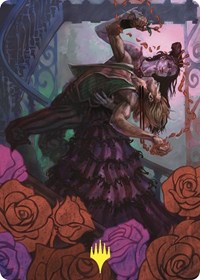 Exsanguinate Art Card (2) (Gold-Stamped), Art Series: Commander Masters