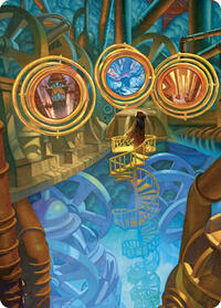 Extraplanar Lens Art Card, Art Series: Commander Masters