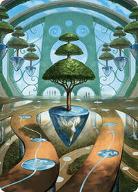 Rejuvenating Springs Art Card, Art Series: Commander Masters