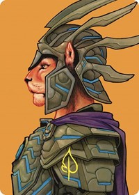 Kemba, Kha Regent Art Card (2) (Gold-Stamped Signature), Art Series: Commander Masters