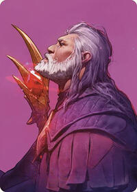 Urza, Lord High Artificer Art Card, Art Series: Commander Masters