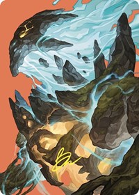 Maelstrom Wanderer Art Card (Gold-Stamped Signature), Art Series: Commander Masters
