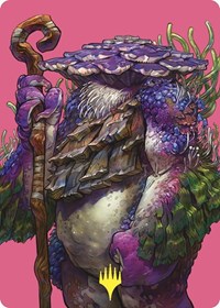 Slimefoot, the Stowaway Art Card (Gold-Stamped), Art Series: Commander Masters