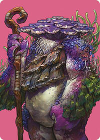 Slimefoot, the Stowaway Art Card, Art Series: Commander Masters