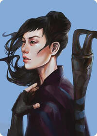 Yuriko, the Tiger's Shadow Art Card, Art Series: Commander Masters