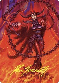 Deadly Rollick Art Card (Gold-Stamped Signature), Art Series: Commander Masters