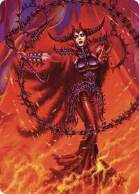 Deadly Rollick Art Card, Art Series: Commander Masters