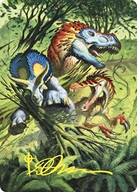 Finale of Devastation Art Card (Gold-Stamped Signature), Art Series: Commander Masters