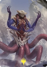 Zhulodok, Void Gorger Art Card (Gold-Stamped), Art Series: Commander Masters