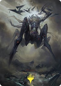 It That Betrays Art Card (Gold-Stamped), Art Series: Commander Masters