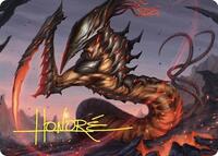 Blade Sliver Art Card (Gold-Stamped Signature), Art Series: Commander Masters