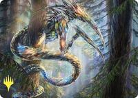 Gemhide Sliver Art Card (Gold-Stamped), Art Series: Commander Masters