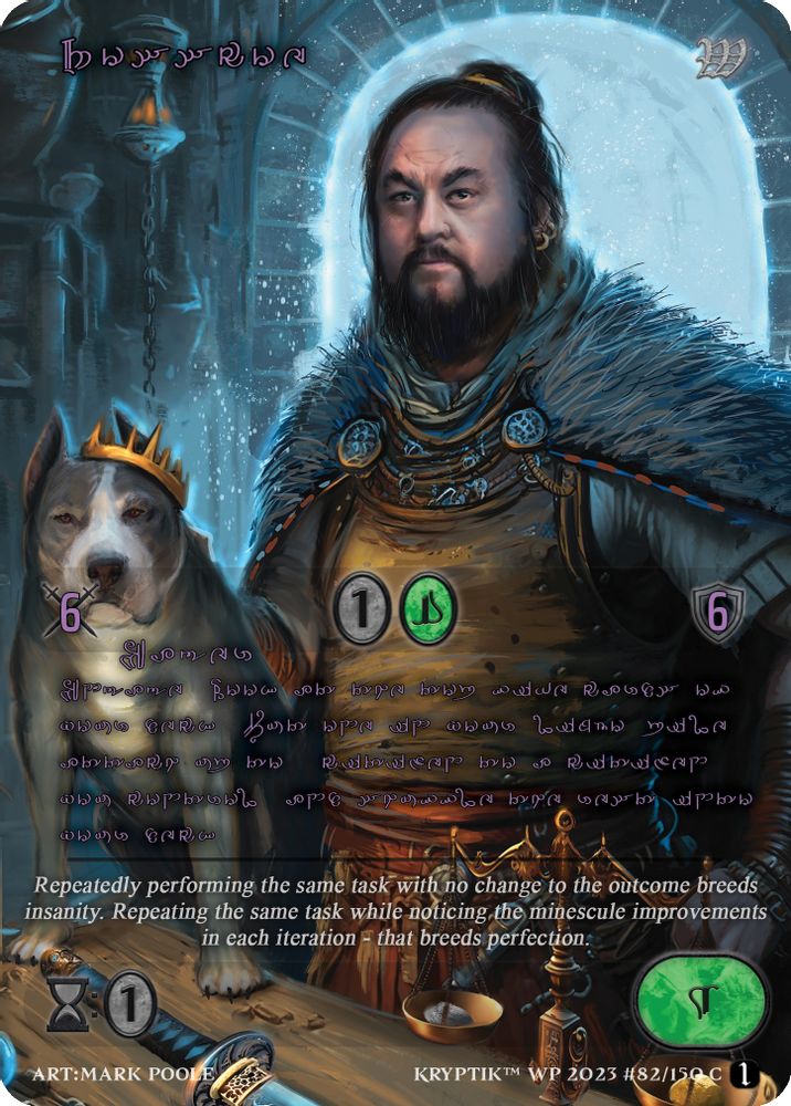 Rosscoe (Purple Kryptik Language), Standard, front