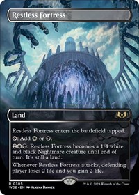 Restless Fortress (Borderless), Wilds of Eldraine