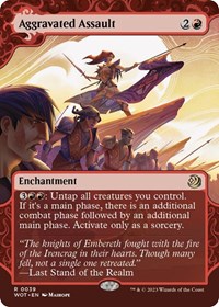 Aggravated Assault, Wilds of Eldraine: Enchanting Tales