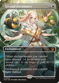 Greater Auramancy (Anime Borderless), Wilds of Eldraine: Enchanting Tales