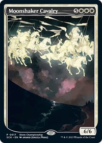 Moonshaker Cavalry, Game Day & Store Championship Promos
