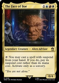The Face of Boe, Universes Beyond: Doctor Who