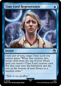 Time Lord Regeneration, Universes Beyond: Doctor Who