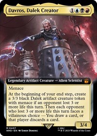Davros, Dalek Creator (Extended Art), Universes Beyond: Doctor Who