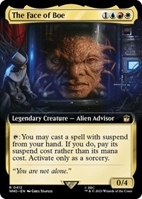 The Face of Boe (Extended Art), Universes Beyond: Doctor Who