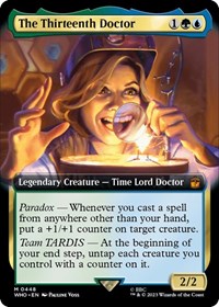 The Thirteenth Doctor (Extended Art), Universes Beyond: Doctor Who