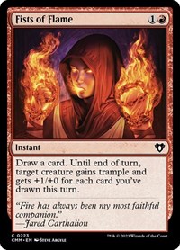 Fists of Flame, Commander Masters