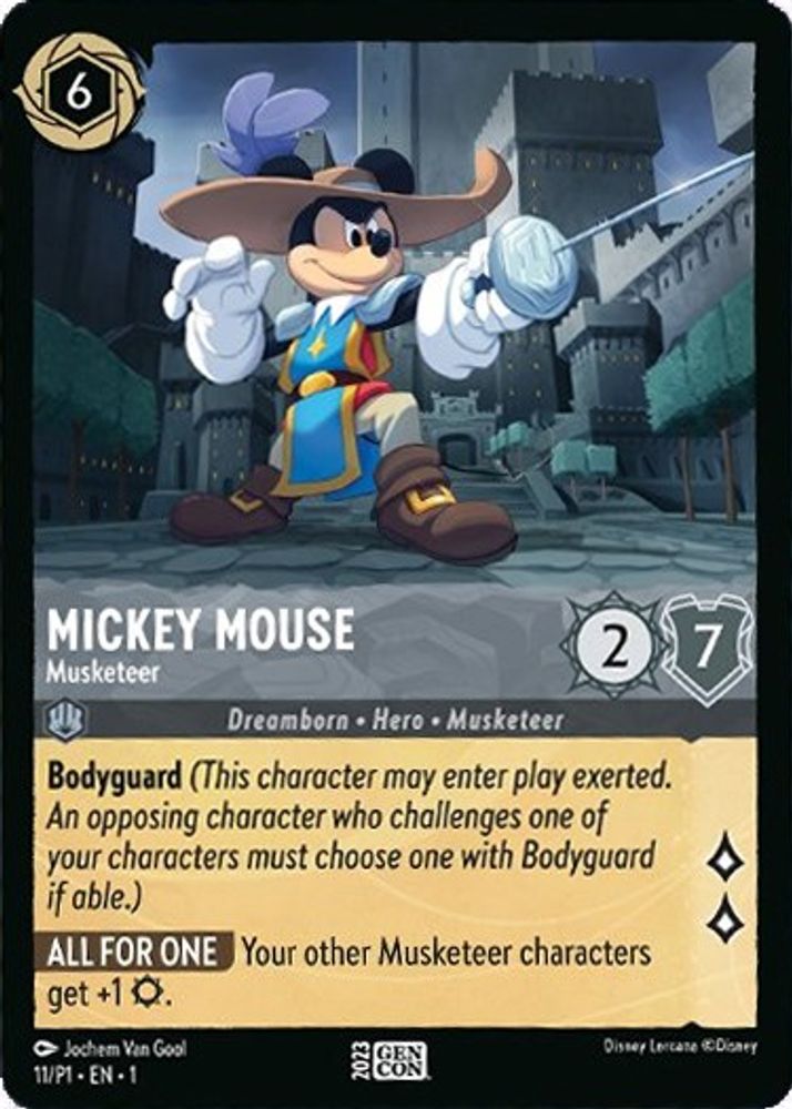 Mickey Mouse - Musketeer