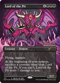 Lord of the Pit (Serial Numbered), Secret Lair Drop Series