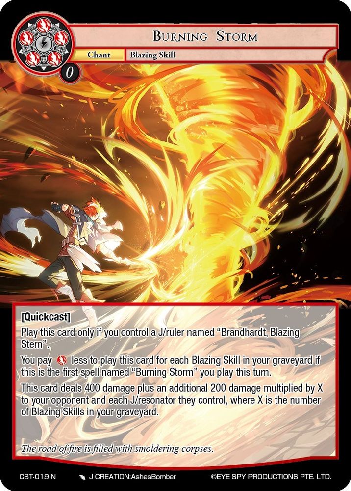 Burning Storm