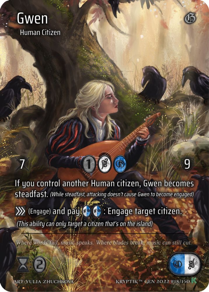 Gwen (Full Art), Standard, front