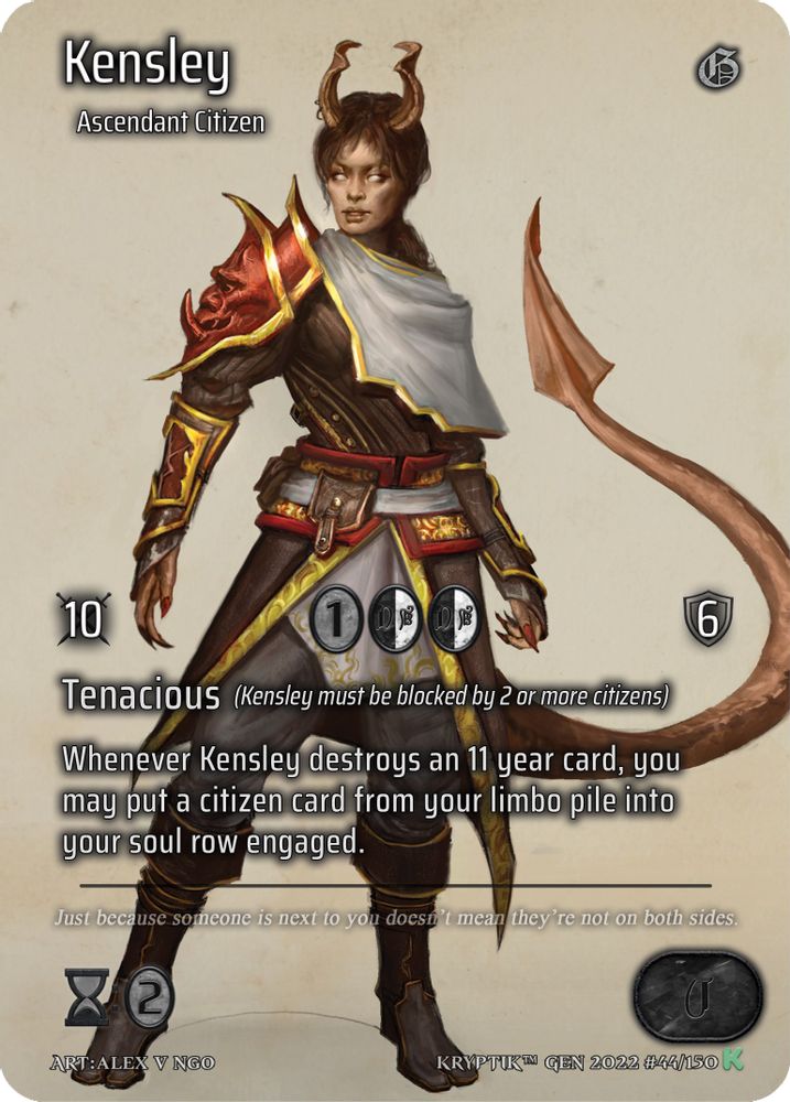 Kensley (Full Art), Standard, front