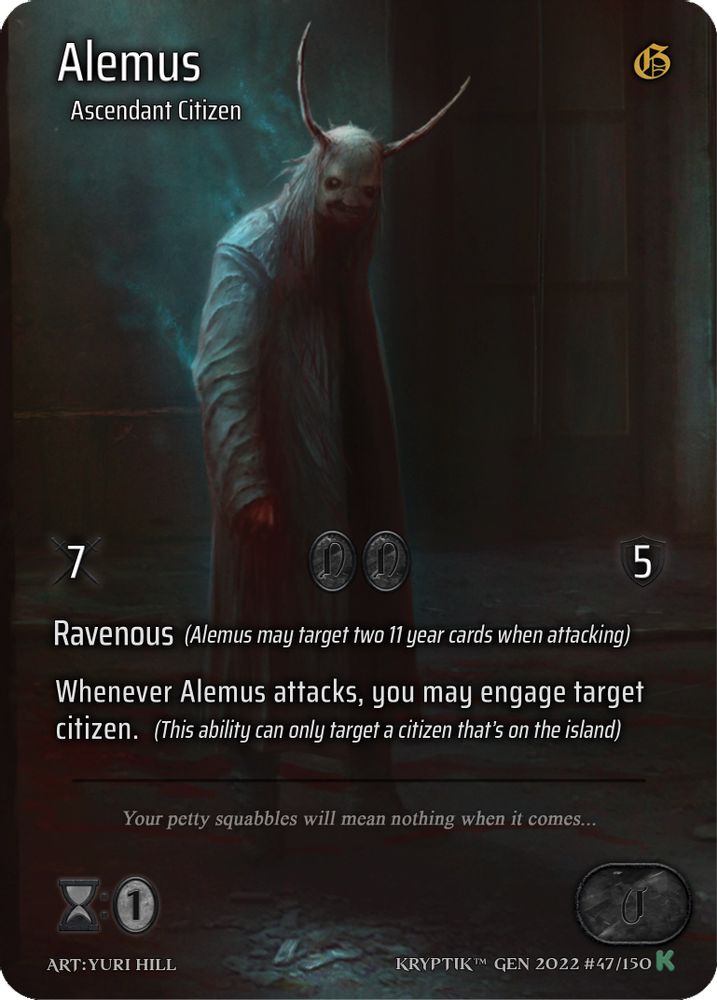 Alemus (Full Art), Standard, front