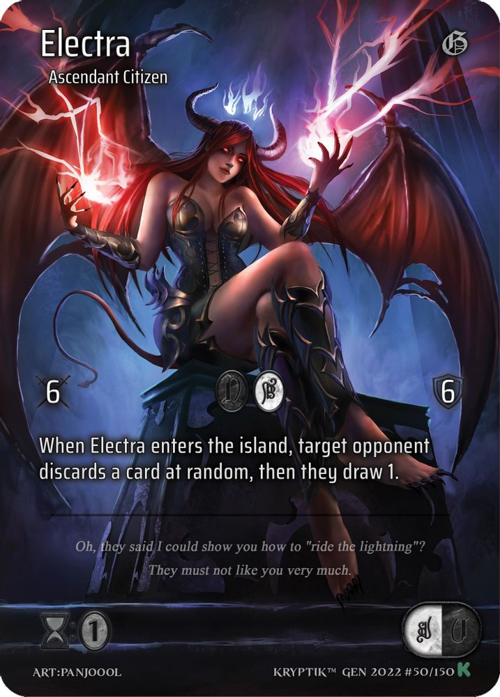 Electra (Full Art), Standard, front