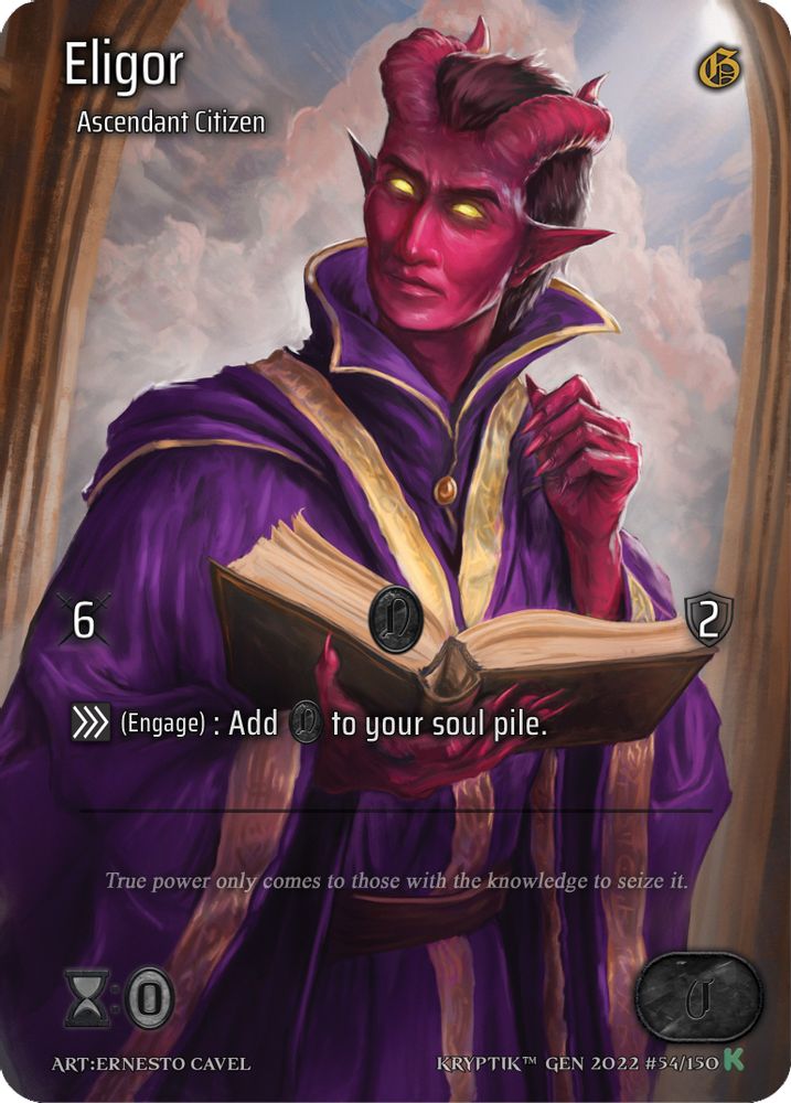 Eligor (Full Art), Standard, front