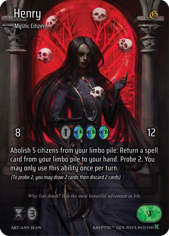 Henry (Full Art), Standard, front
