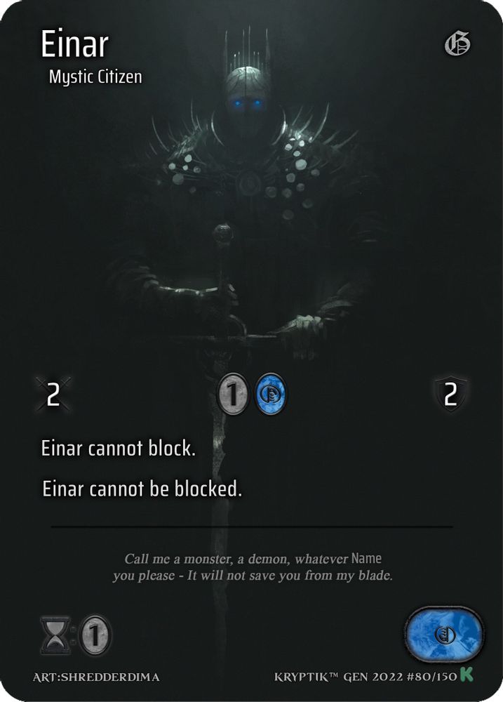 Einar (Full Art), Standard, front