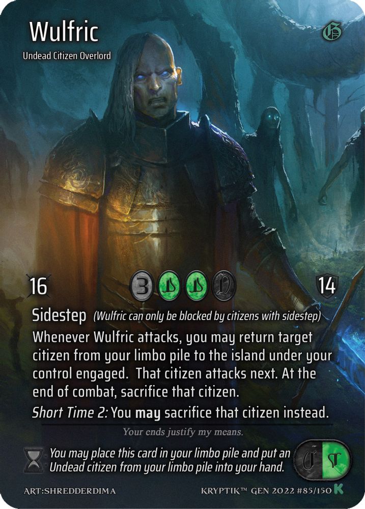 Wulfric (Full Art), Standard, front