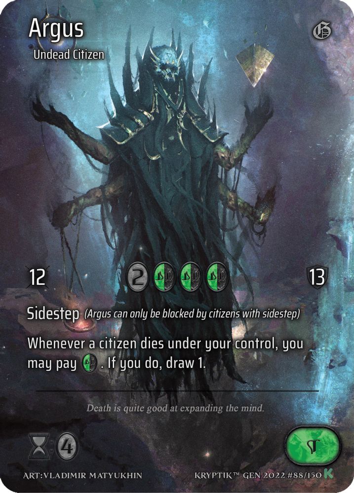 Argus (Full Art), Standard, front