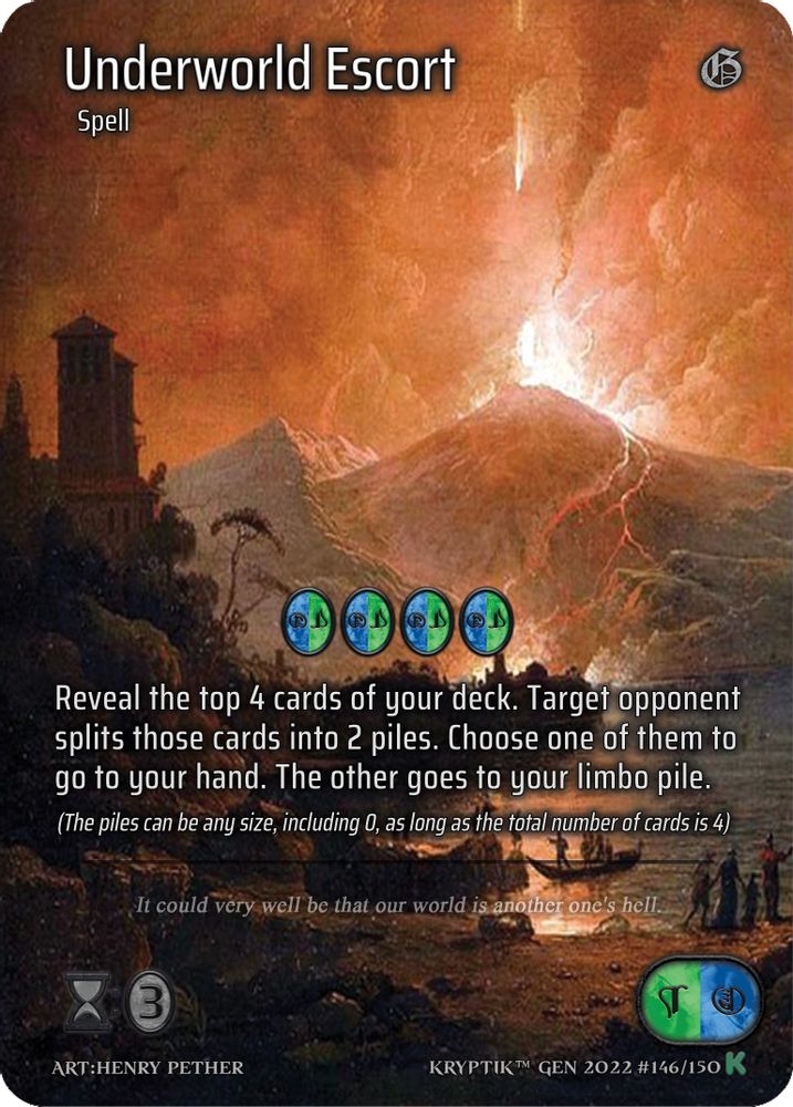 Underworld Escort (Full Art), Standard, front