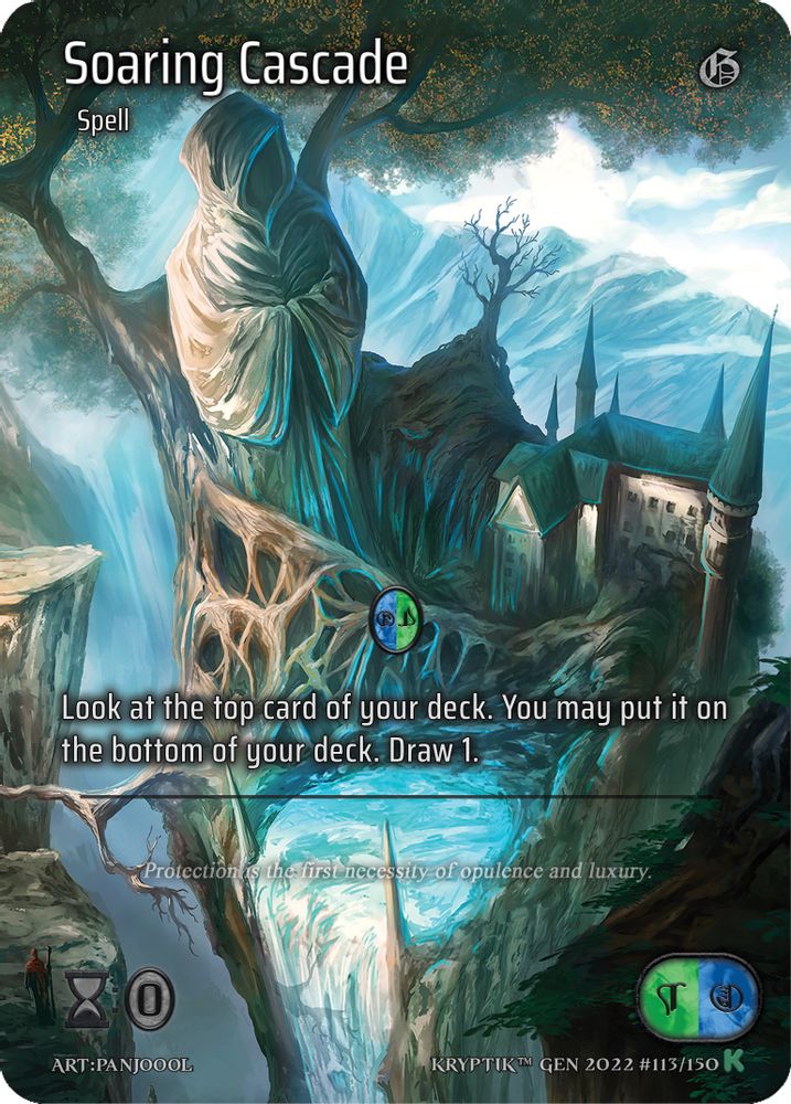 Soaring Cascade (Full Art), Standard, front