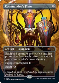 Commander's Plate (1339), Secret Lair Drop Series
