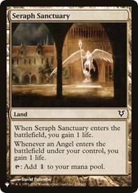 Seraph Sanctuary, The List Reprints