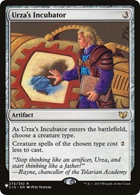 Urza's Incubator, The List Reprints
